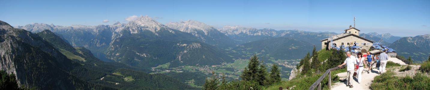 Panorama frn rnnstet (Kehlstein)