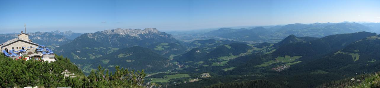 Panorama frn rnnstet (Kehlstein)